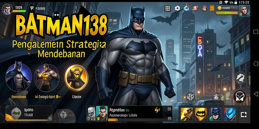 Tampilan gameplay mendebarkan dari BATMAN138 dengan elemen strategi yang kuat.