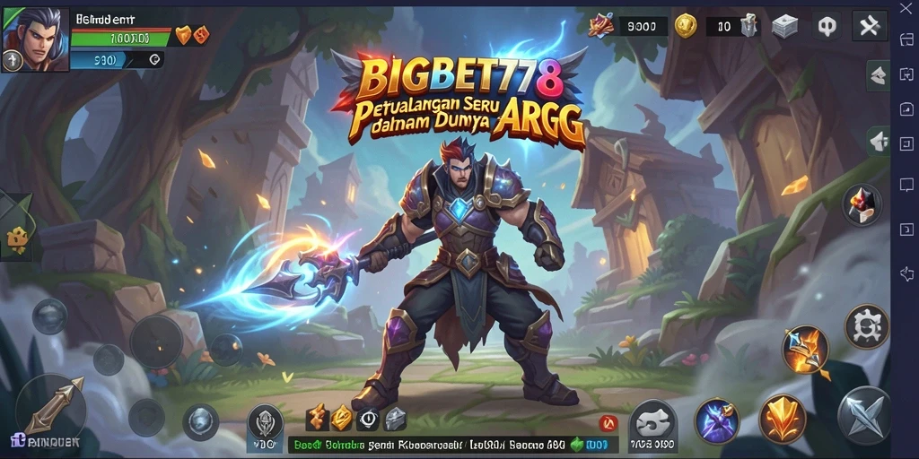Tampilan gameplay mendebarkan dalam BIGBET78 dengan petualangan seru.