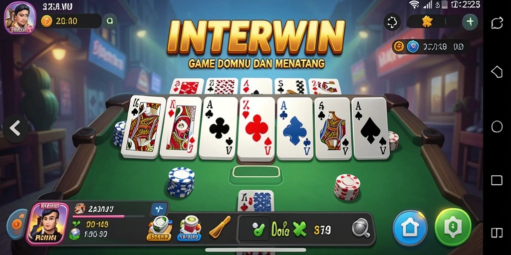 Tampilan gameplay INTERWIN yang menarik dan kompetitif.