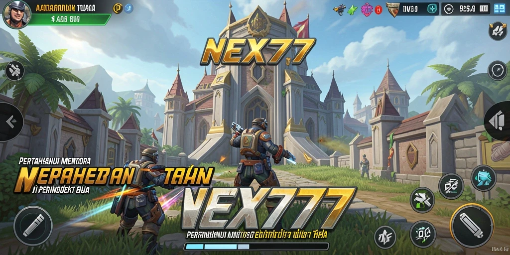 Gameplay dinamis dengan menara yang dapat disusun strategis.