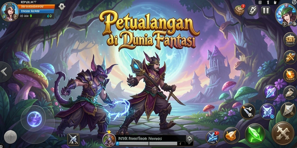Gameplay petualangan yang mendebarkan dari REPUBLIK77.