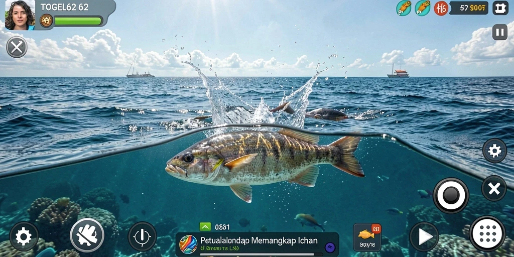 Tangkapan ikan yang menakjubkan dalam TOGEL62.
