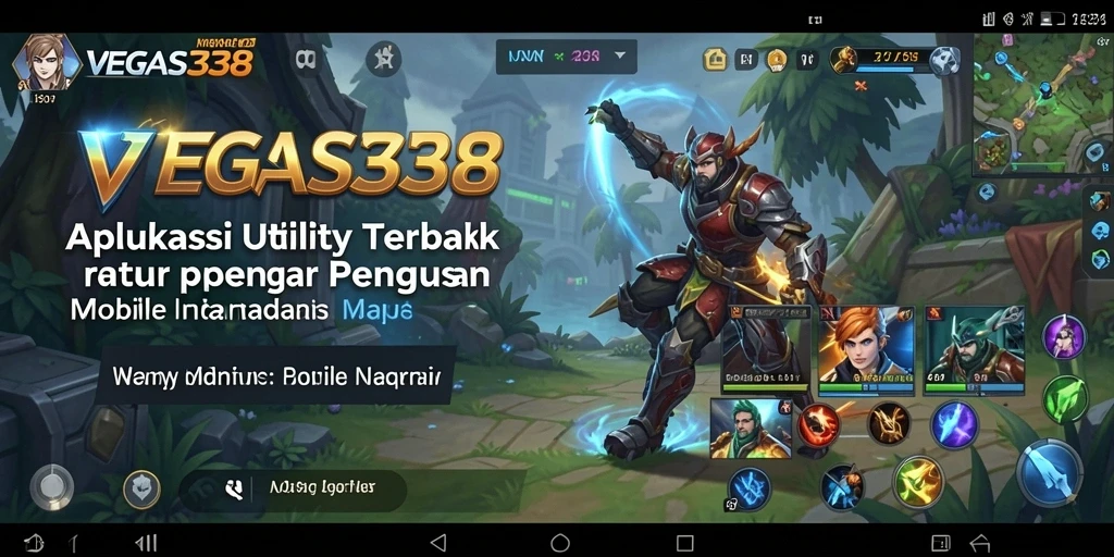 Tampilan antarmuka pengguna VEGAS338 yang modern dan intuitif.